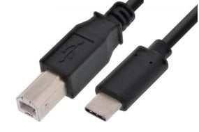 USB-C 3.1 til USB-B 2.0 fast charge kabel - 3m Xssive