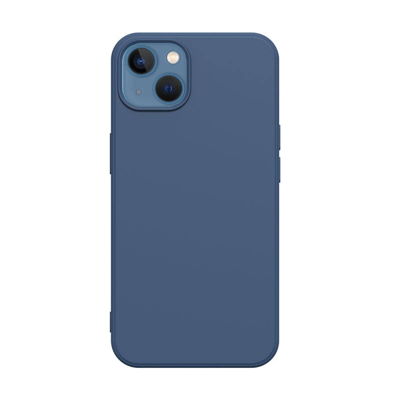 iPhone 13 Mini - Soft Liquid Silicone - Blue (Bestseller) Tech24.dk