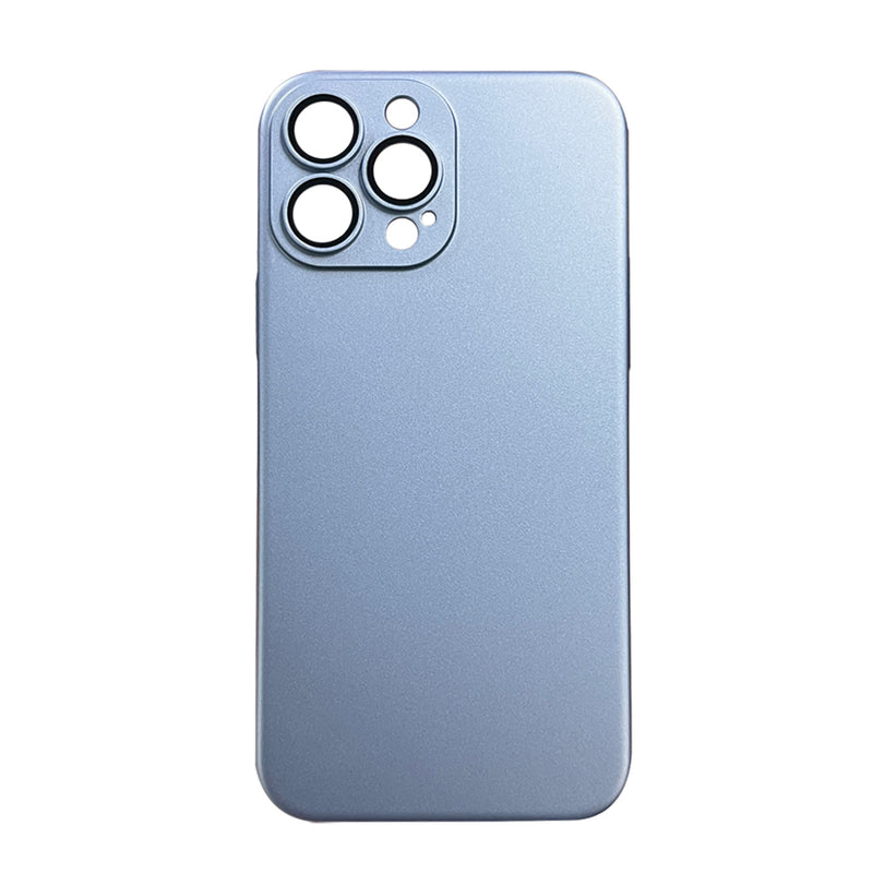 iPhone 13 Pro Max - Metallic Case - Blå - Tech24.dk