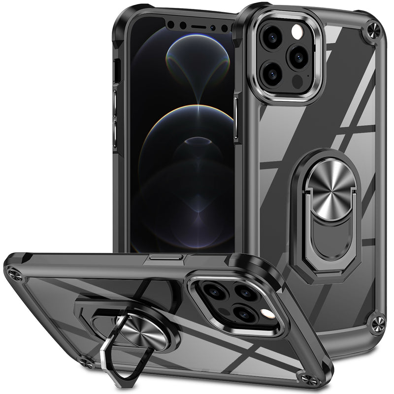 iPhone 11 - Armor Ring Case - Sort