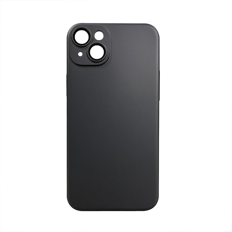 iPhone 14 Plus - Metallic Case - Sort - Tech24.dk