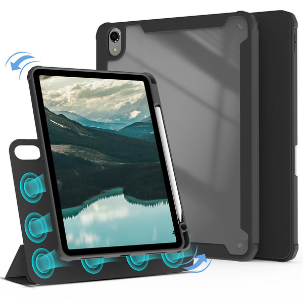 iPad Mini 6 - 360 Magnetic Case - Sort Tech24.dk