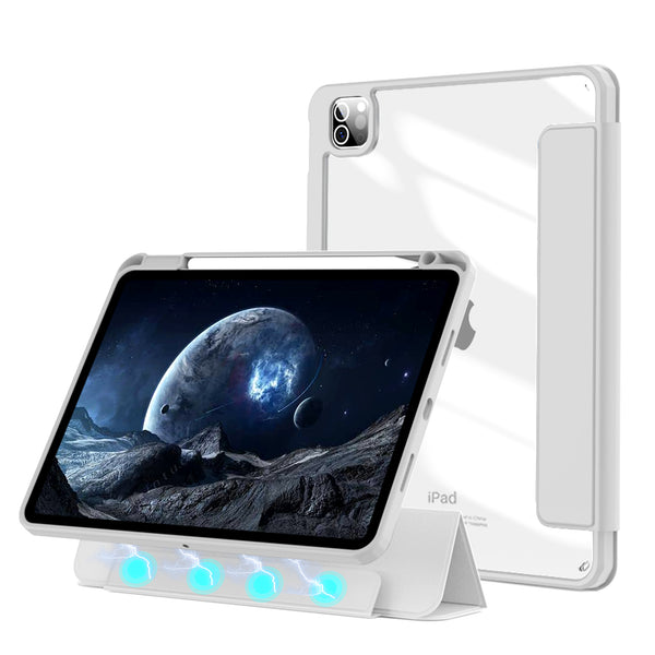 iPad Pro 12,9'' 2020 - Ultra Smart Magnetic Case - Grå Tech24.dk