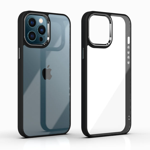 iPhone 12 Pro Max- Acrylic Case - Sort Tech24.dk