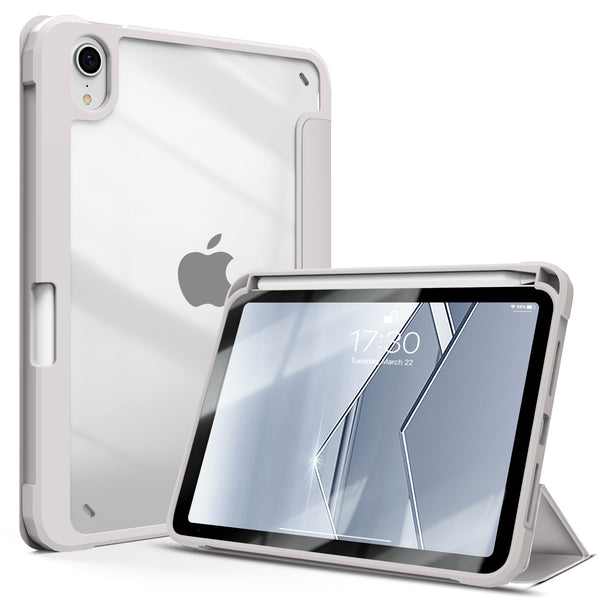 iPad Mini 6 - Smart Clear Case - Grå