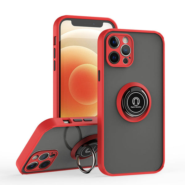 iPhone 13 Pro - Smart Ring Case - Rød