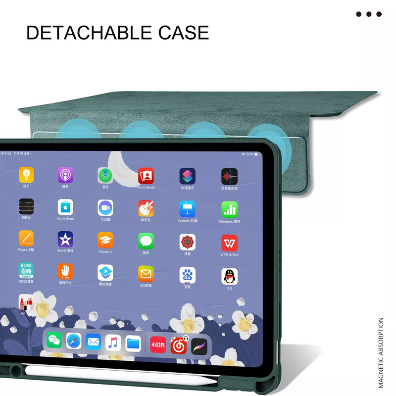 iPad 7th/8th/9th gen. 10.2'' - Ultra Smart Magnetic Case - Grøn Tech24.dk