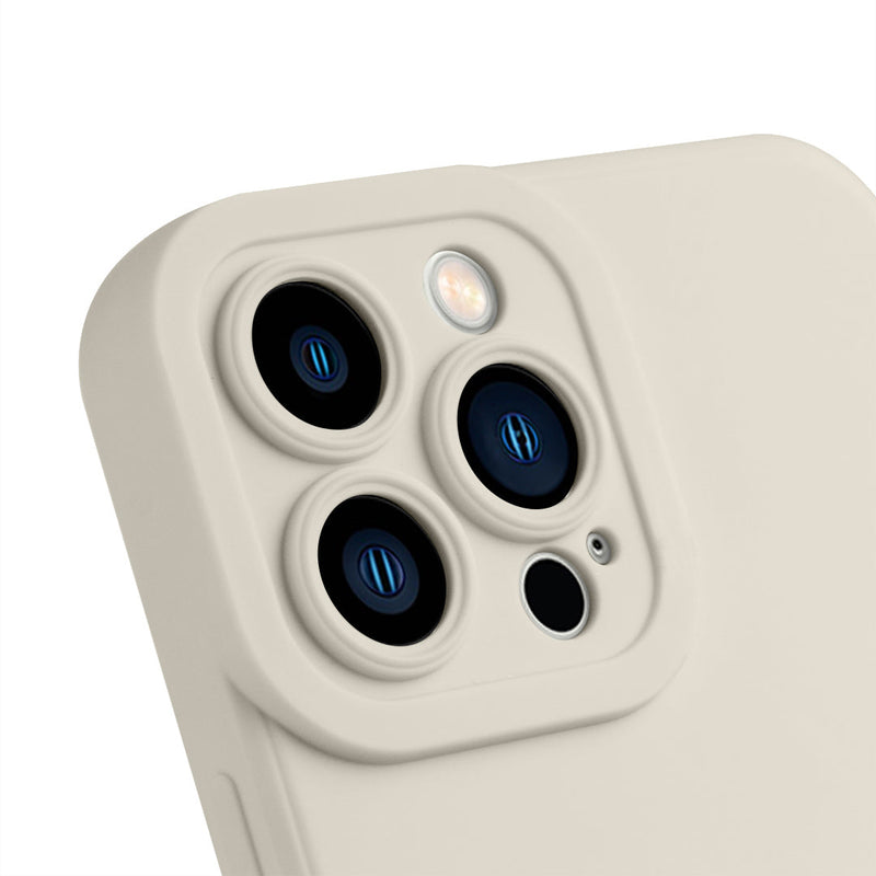 iPhone 12 silikone cover - Basic - Hvid Tech24.dk