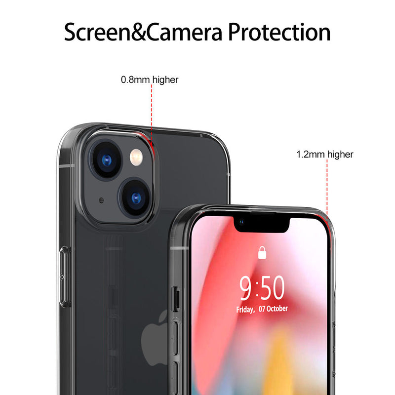 iPhone 14 Plus - Bagcover - Transparent Tech24.dk