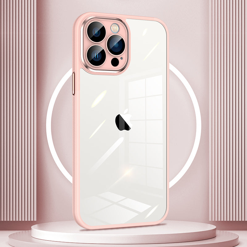iPhone 13 Pro - Metallic cover m. kamerabeskyttelse - Pink