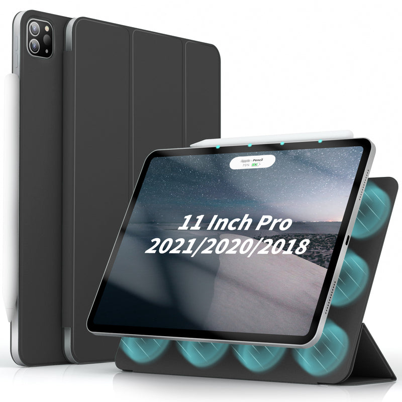 iPad Pro 11'' (2020/2021) - Slim magnetic case - Sort