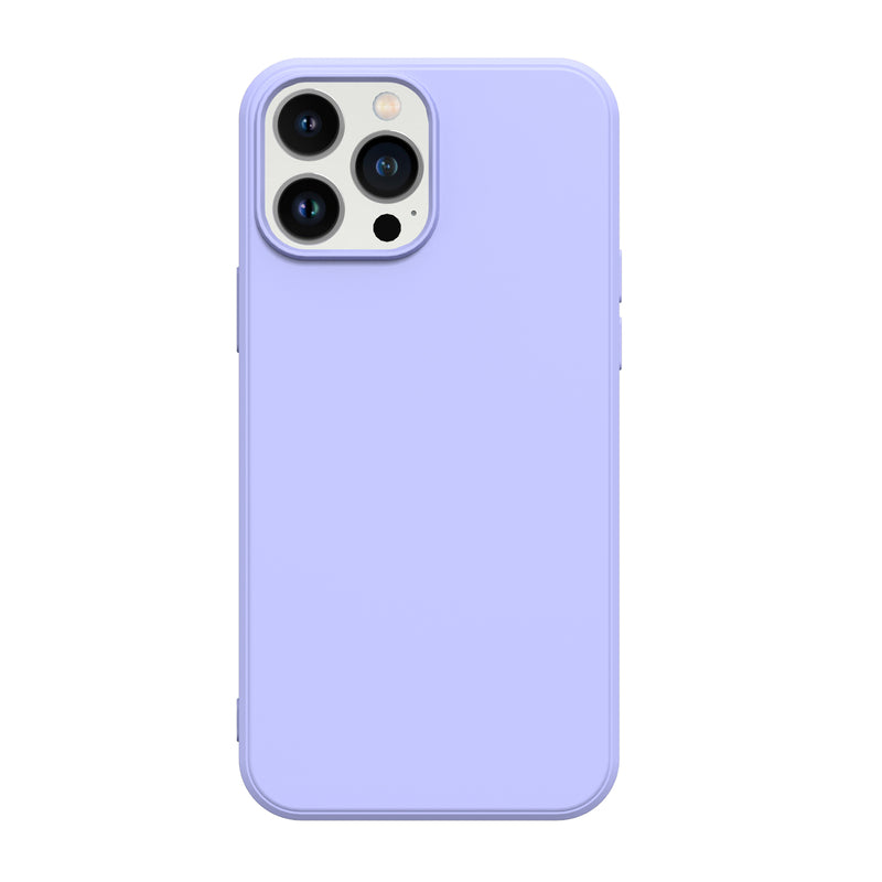 iPhone 13 Pro Max - Soft Liquid Silicone - Pale Purple (Bestseller) Tech24.dk