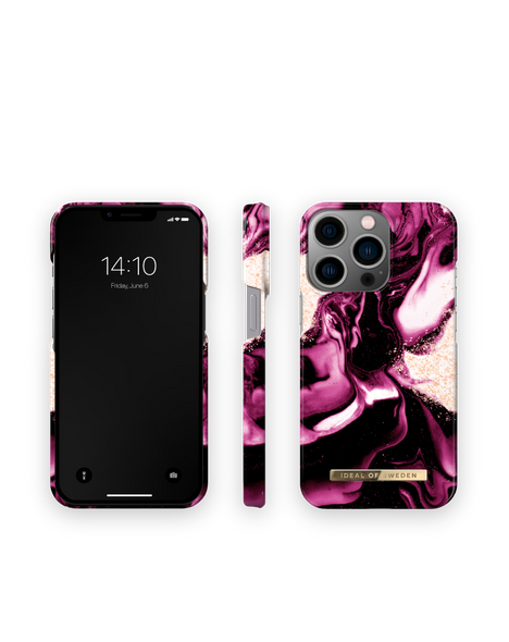 IDEAL OF SWEDEN - Golden Ruby Marble - iPhone 14 Pro IDEAL OF SWEDEN