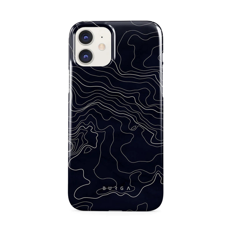 Drifting Shores - Line Art iPhone 11 Case BURGA
