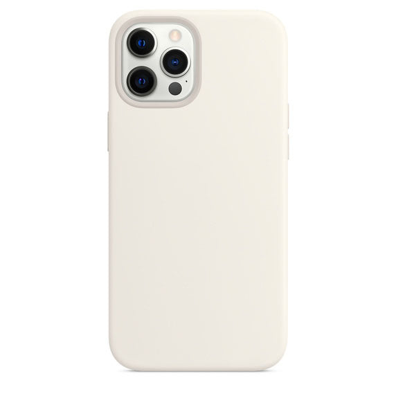 iPhone 12 Pro Max - Liquid Silicone Magsafe Case - Hvid Tech24.dk