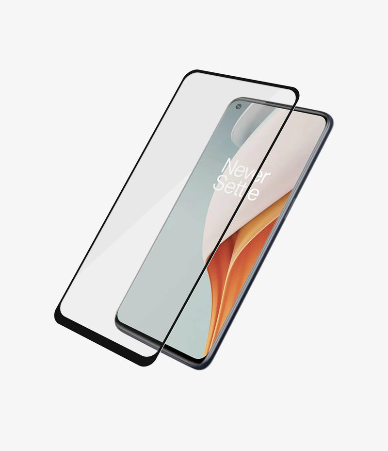 OnePlus Nord N100 Beskyttelsesglas - Edge to Edge - Sort Xssive