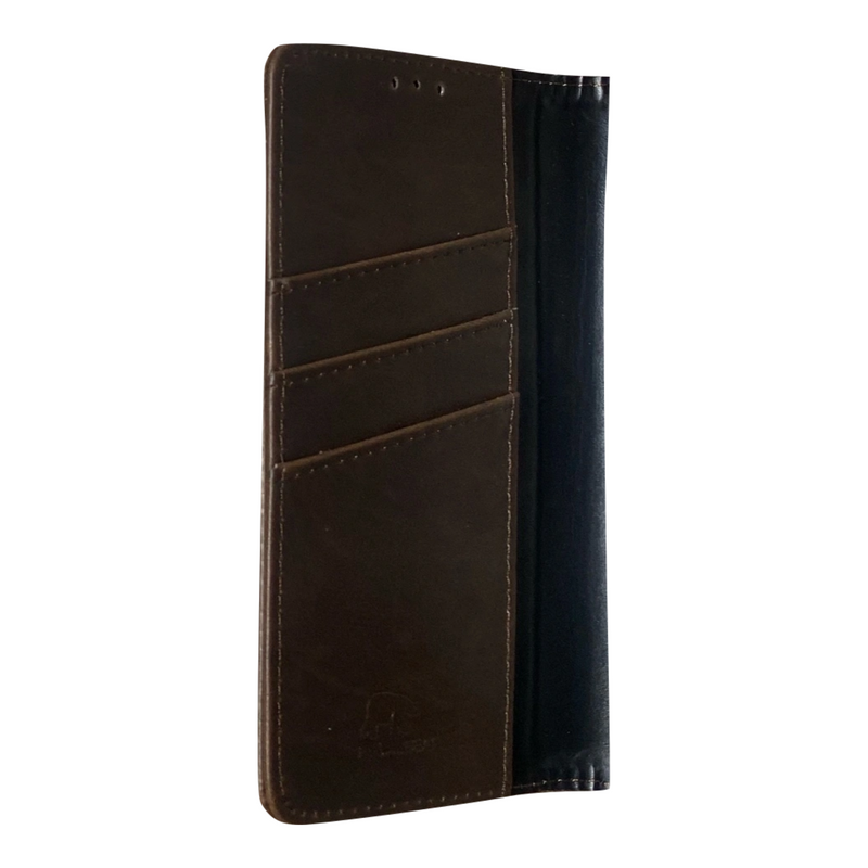 Samsung Galaxy S21 Plus Bookcase - Premium - Mørkebrun Polarbear
