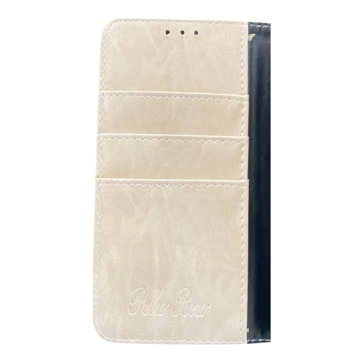 Samsung Galaxy S20 Bookcase - Premium - Creme Polarbear