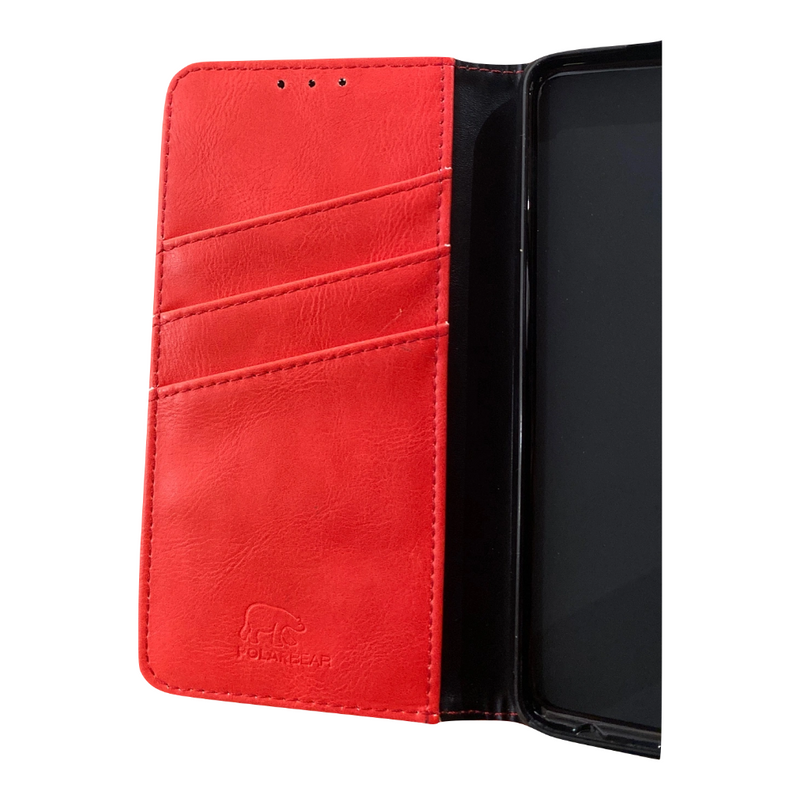 Samsung Galaxy A72 Bookcase - Premium - Rød Polarbear