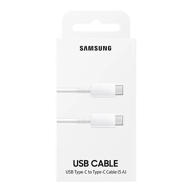 Samsung 5A USB-C til USB C Kabel (1m) - Hvid Samsung