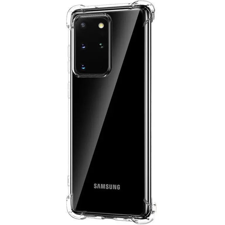 Samsung Galaxy S20 Plus - Bagcover - Transparent Anti Shock Tech24.dk