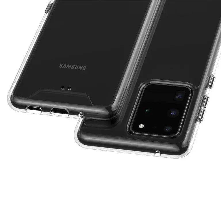 Samsung Galaxy S20 Ultra - Bagcover - Transparent Tech24.dk