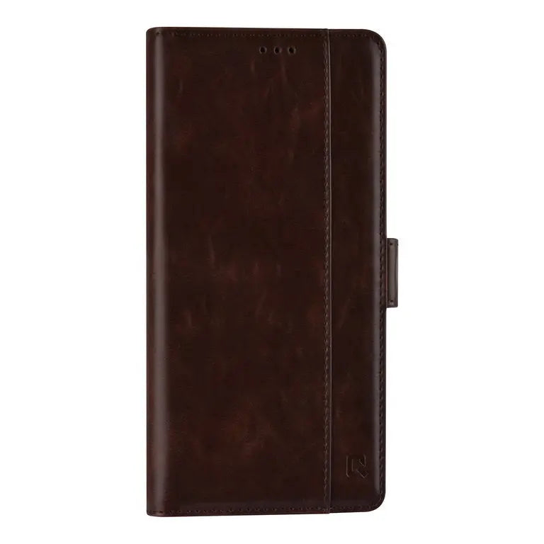 Samsung Galaxy S21 - Læder Bookcase - Mørkebrun UNIQ