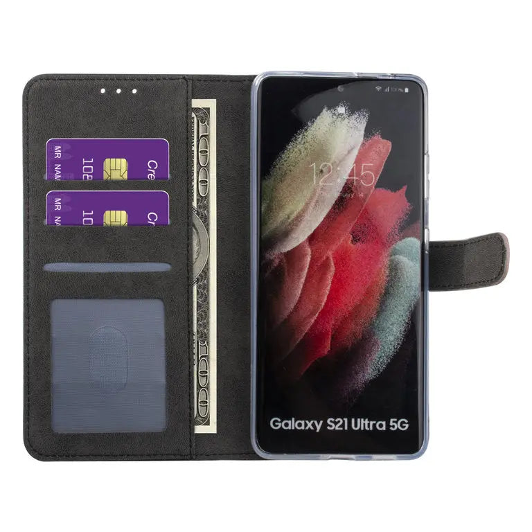 Samsung Galaxy S21 Ultra - Bookcase - Rosegold Tech24.dk