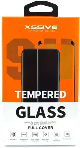 Samsung Galaxy S22 Ultra Beskyttelsesglas - Case friendly - Sort Xssive