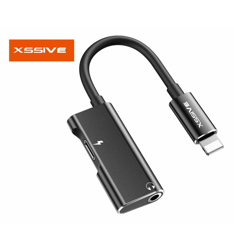 Xssive 2in1 Audio Adapter (Lightning til Jack 3.5mm) Xssive