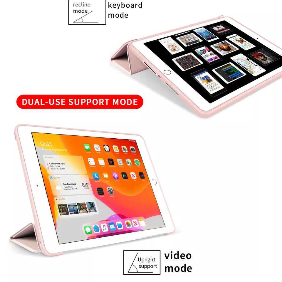 iPad 5th/6th gen. (9,7'') - Slim Trifold - Sort Tech24.dk