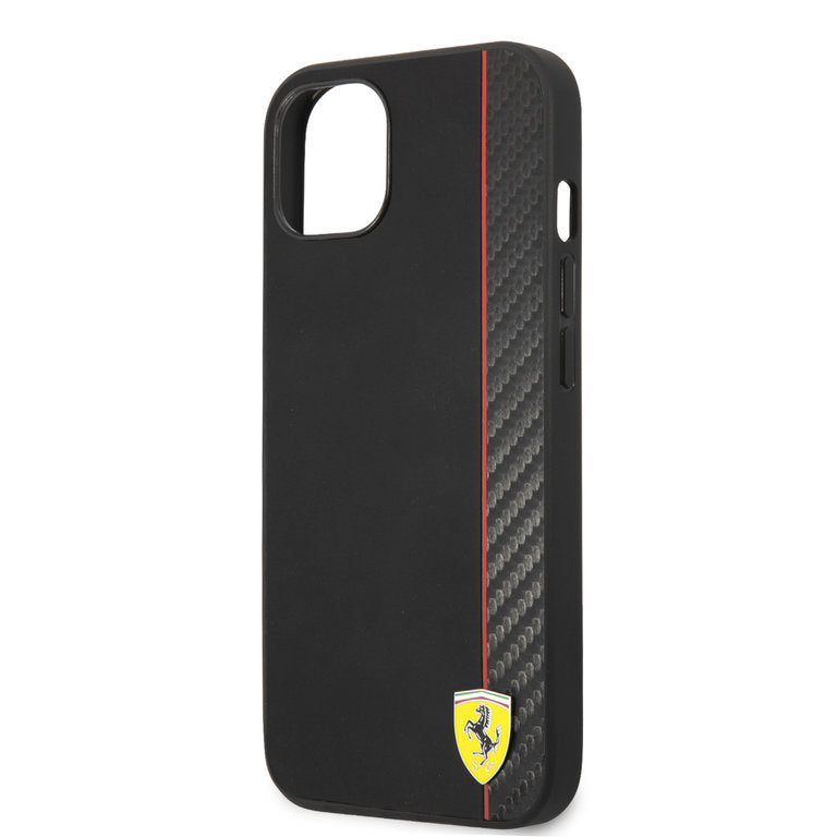 Ferrari iPhone 13 Hardcase - Carbon - Tech24.dk