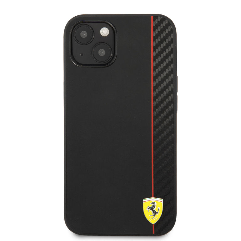 Ferrari iPhone 13 Hardcase - Carbon - Tech24.dk