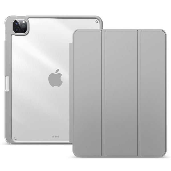 iPad Pro 11'' 2020 - Smart Clear Case - Grå Tech24.dk