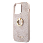 iPhone 14 Pro - Guess Hardcase m. ring - Rose Guess