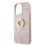 iPhone 14 Pro - Guess Hardcase m. ring - Rose Guess