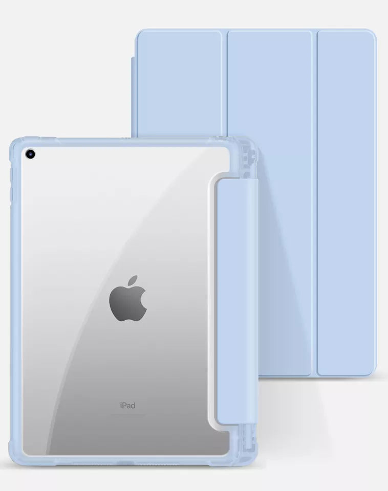 iPad 7th/8th/9th gen. 10,2'' -  Smart Clear Case - Blå Tech24.dk
