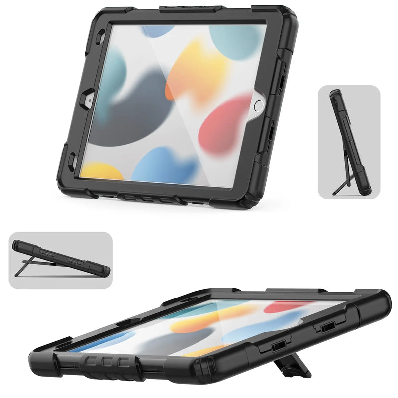 iPad 7th/8th/9th Generation - Tech24 Rugged Case (10.2'') - Sort Sinotech