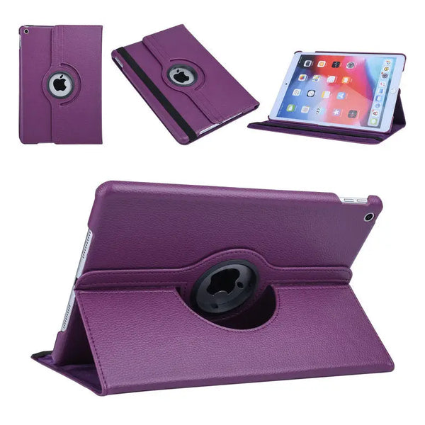 iPad Air 1/5th/6th Generation 360 Roterende cover (9,7'') - Lilla Tech24.dk