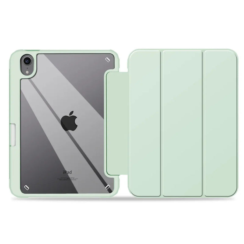 iPad Air 4th/5th Generation - Smart Clear Case (10.9'') - Lysegrøn Sinotech