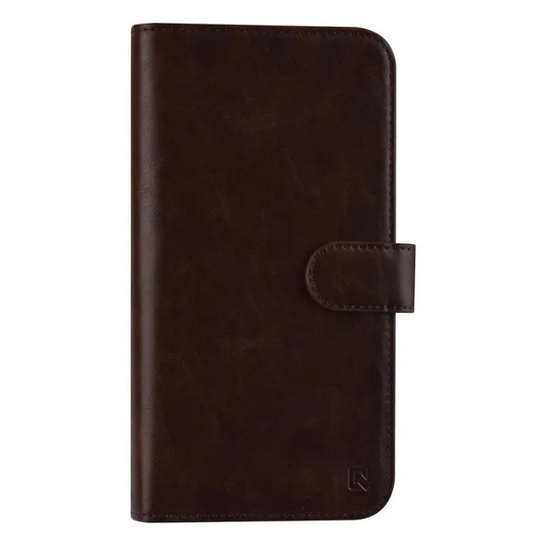 iPhone 12/12 Pro - Multi Bookcase - Mørkebrun læder UNIQ