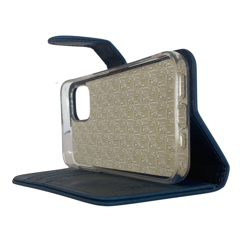 iPhone 12 Mini Bookcase - Premium - Blå Polarbear