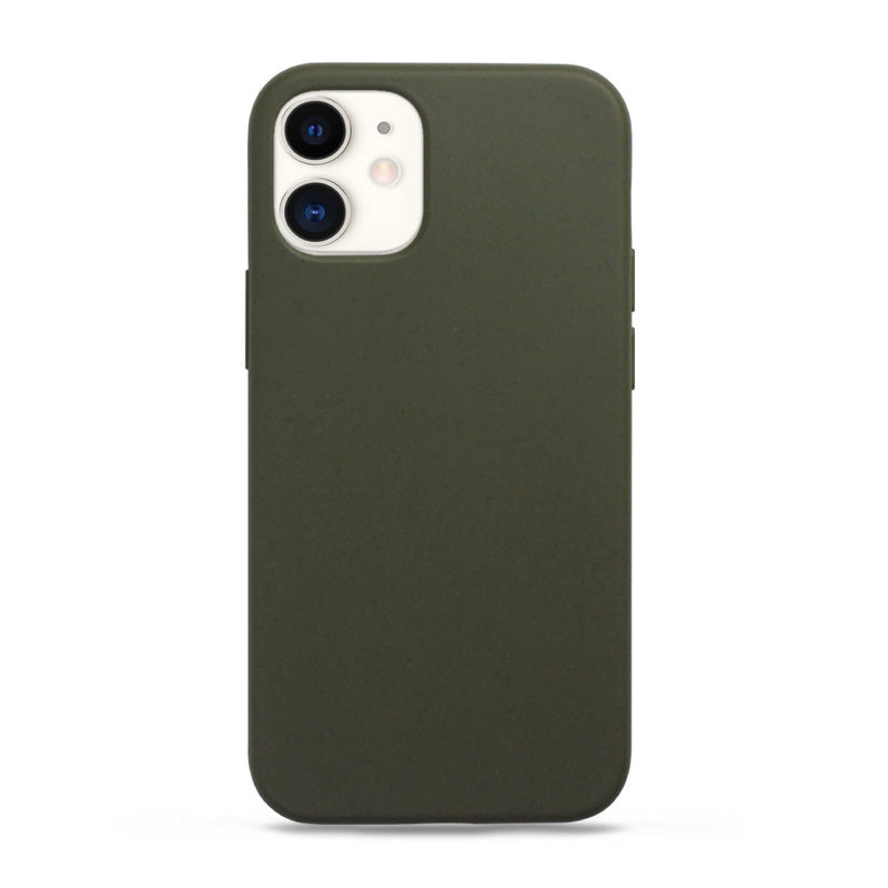iPhone 12 Mini cover - Military Green - 100% miljøvenlig Tech24.dk