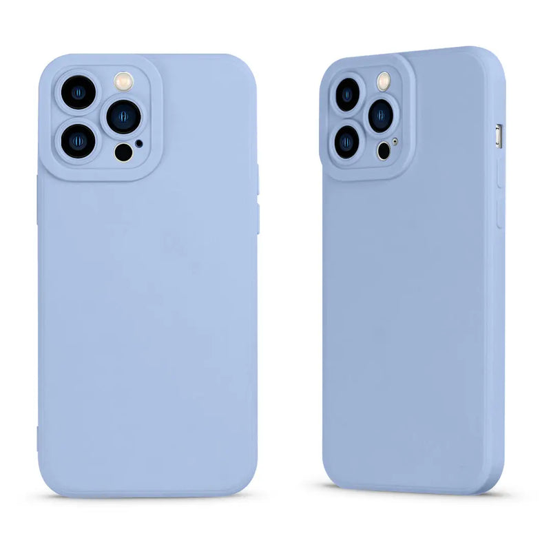iPhone 12 Pro silikone cover - Basic - Sierra Blue Tech24.dk