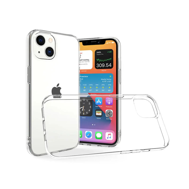 iPhone 13 Mini - Bagcover - Transparent Tech24.dk