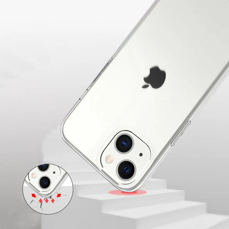 iPhone 13 Mini - Bagcover - Transparent Tech24.dk