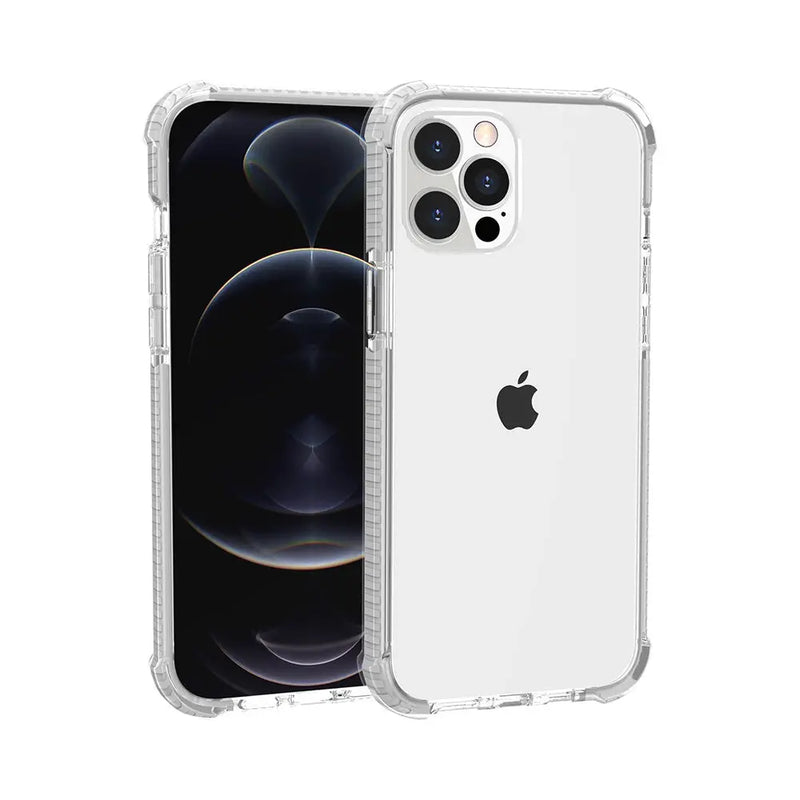 iPhone 13 Pro cover - Hvid - Bumper med høj kant Tech24.dk