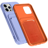 iPhone 13 Pro cover - Navy Blue - Med kortholder Tech24.dk