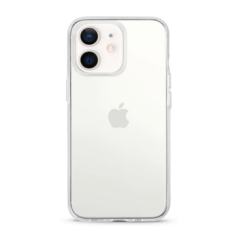 iPhone 12 Mini silikone cover - Crystal Clear - 1,5mm Tech24.dk