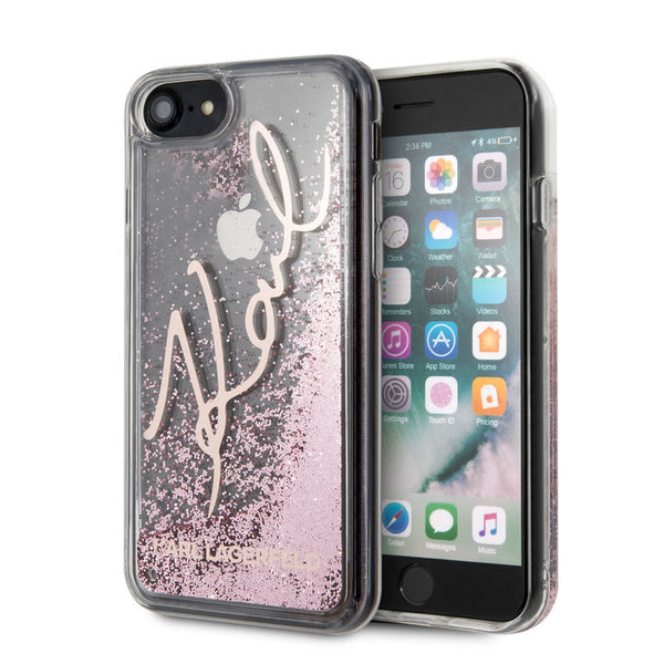 Karl Lagerfeld iPhone 7/8/SE2020/SE2022 - Rose glimmer